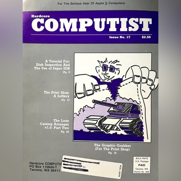 12 Hardcore Computist Issues 1980’s Collectible Rare. Superb condition. - Picture 10 of 14